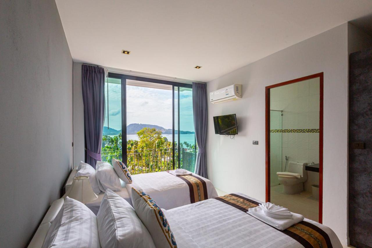 Rossarin Sea View Patong Hotel Eksteriør billede