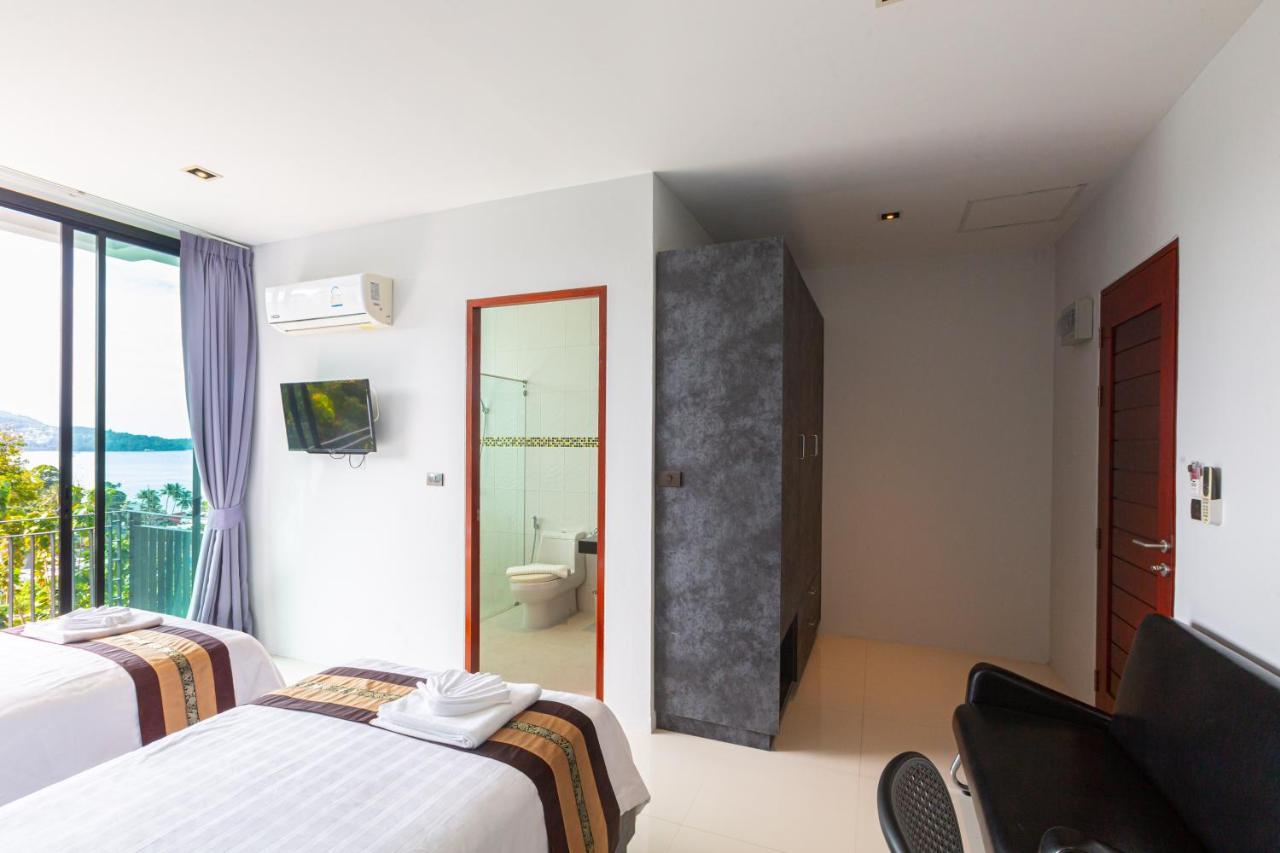 Rossarin Sea View Patong Hotel Eksteriør billede