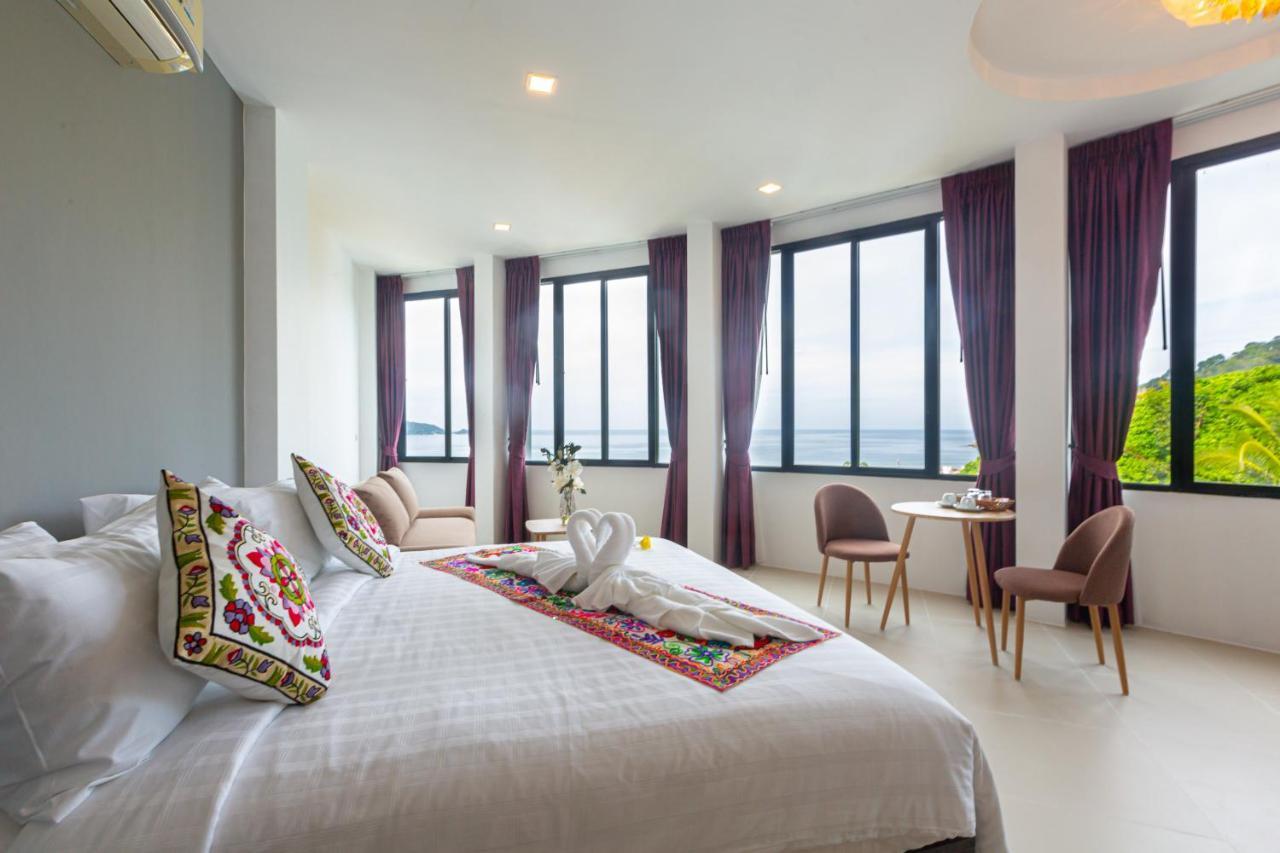 Rossarin Sea View Patong Hotel Eksteriør billede