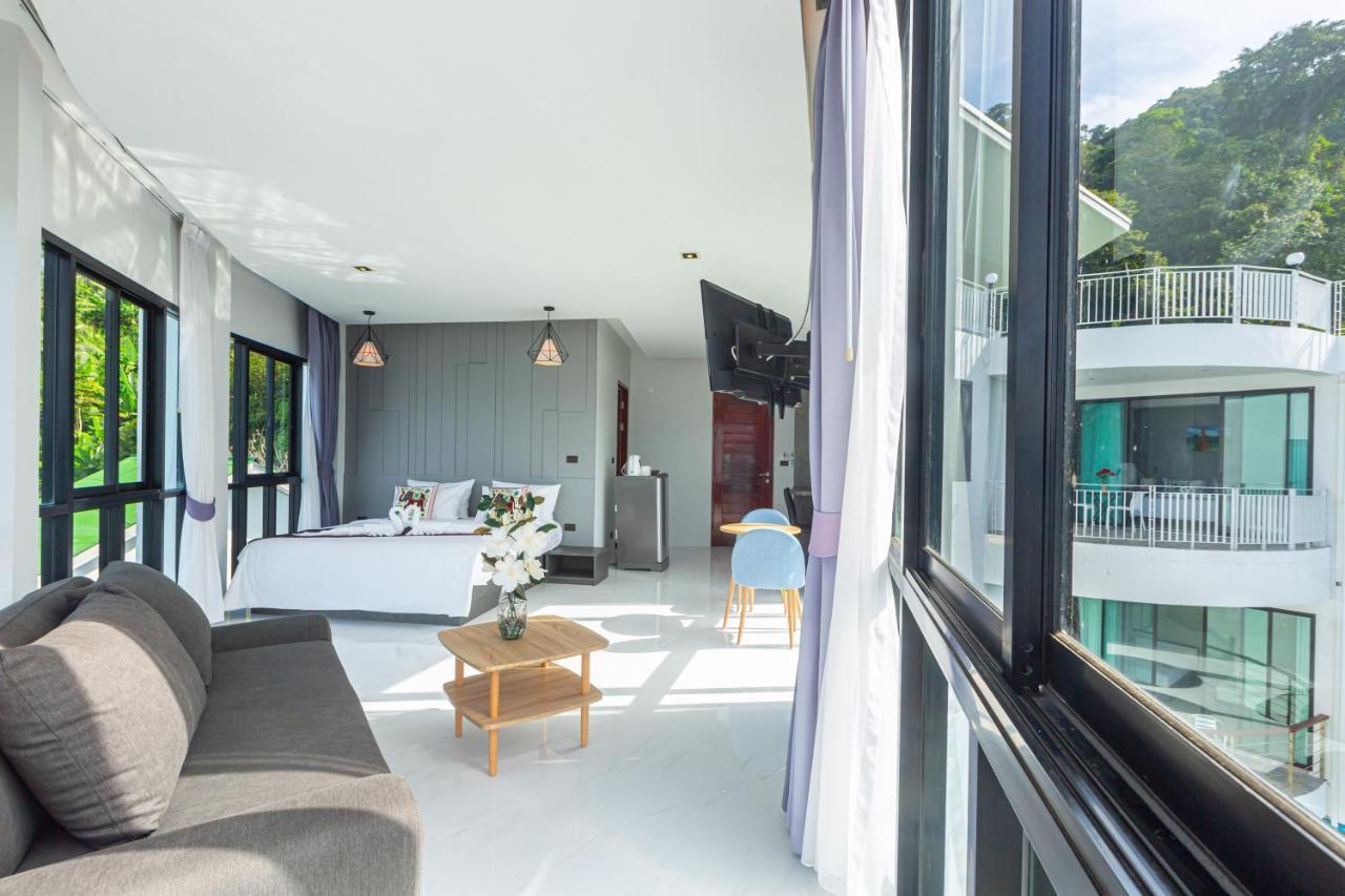 Rossarin Sea View Patong Hotel Eksteriør billede