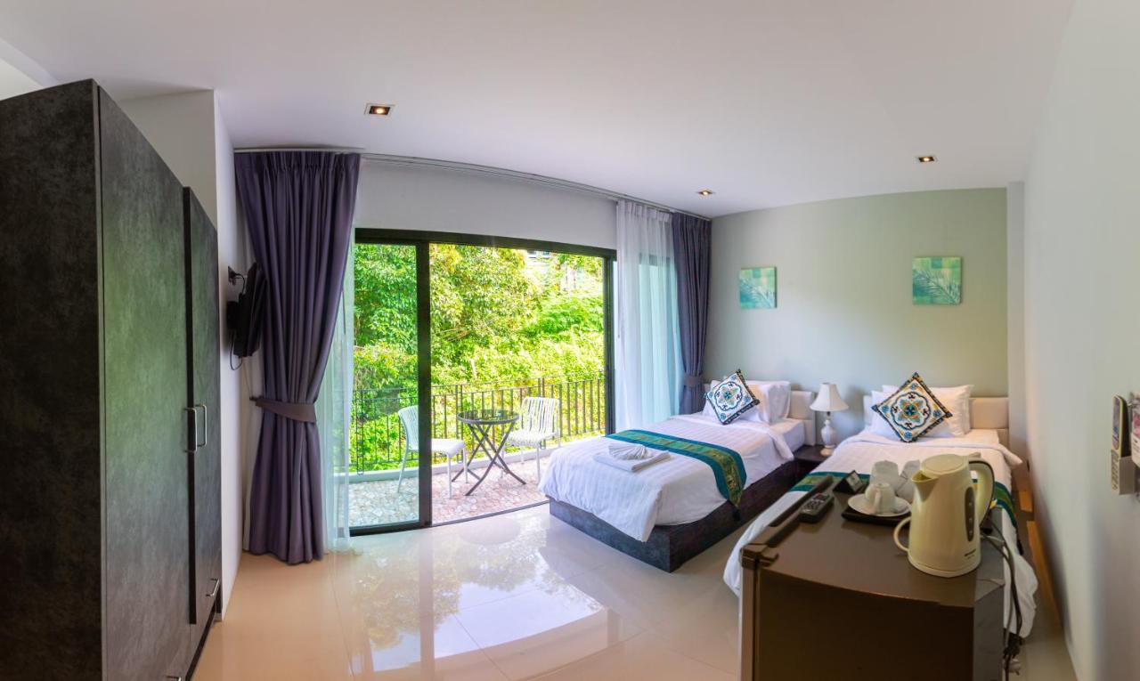 Rossarin Sea View Patong Hotel Eksteriør billede