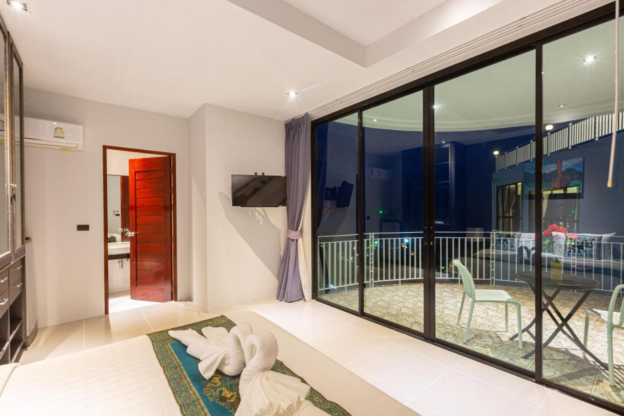 Rossarin Sea View Patong Hotel Eksteriør billede