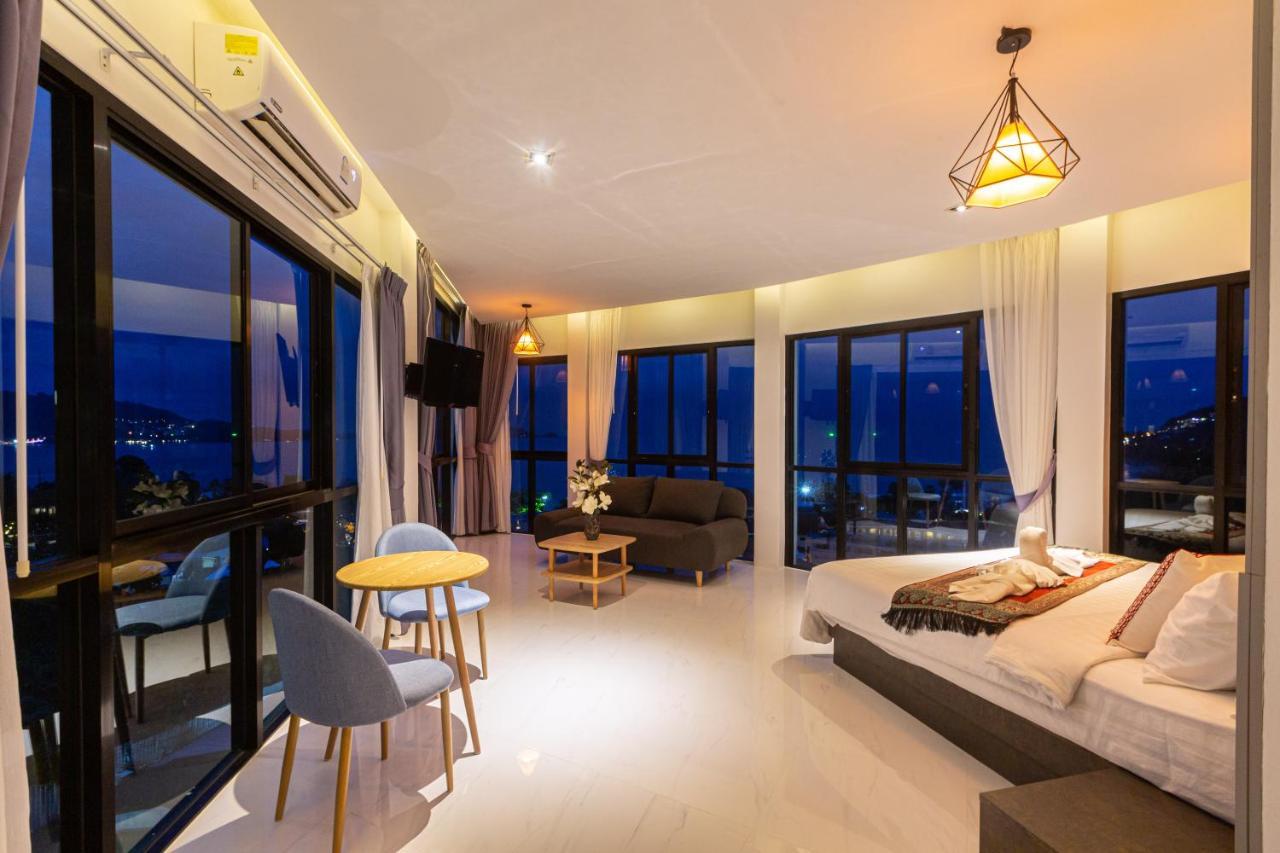Rossarin Sea View Patong Hotel Eksteriør billede