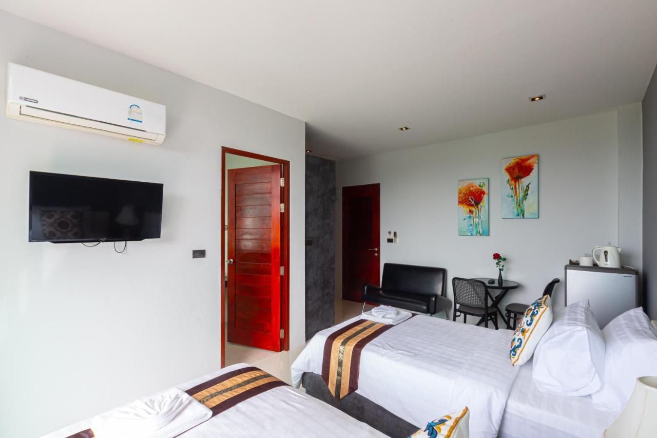 Rossarin Sea View Patong Hotel Eksteriør billede