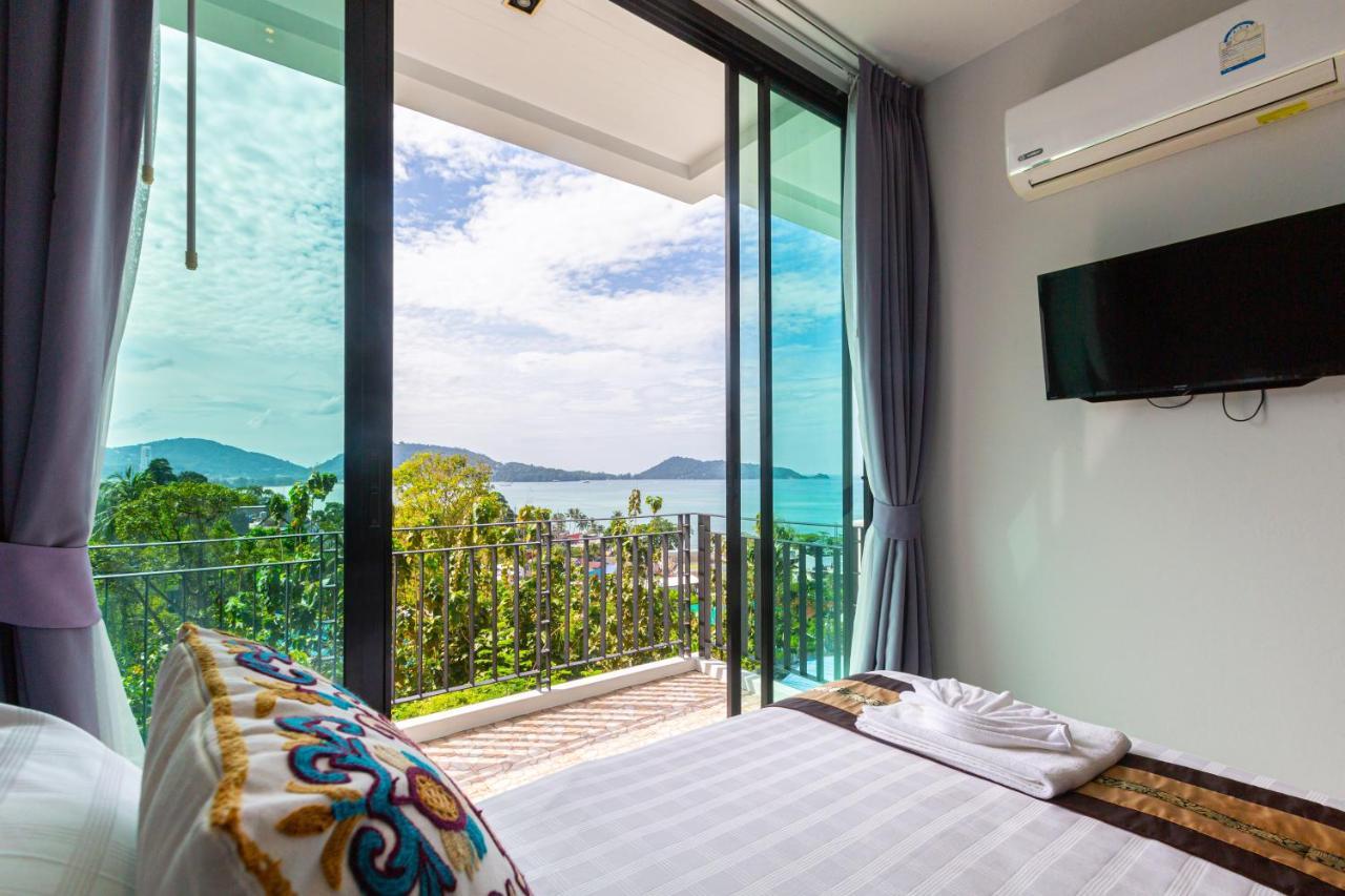 Rossarin Sea View Patong Hotel Eksteriør billede