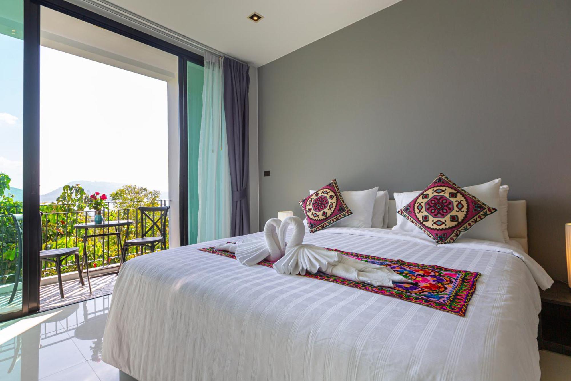 Rossarin Sea View Patong Hotel Eksteriør billede