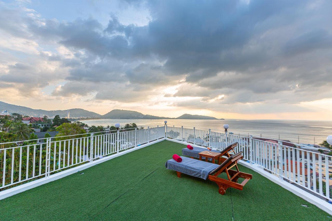 Rossarin Sea View Patong Hotel Eksteriør billede