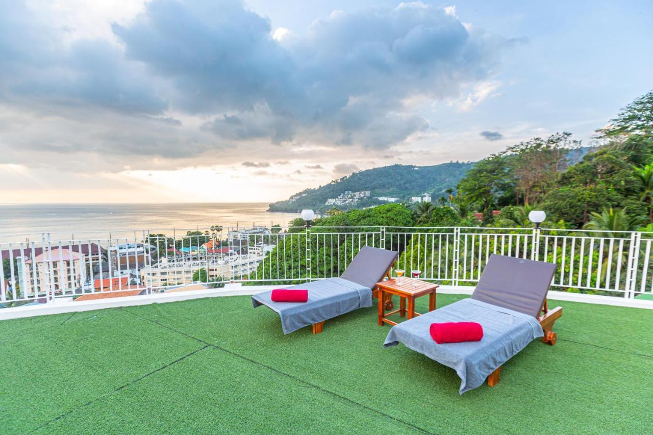 Rossarin Sea View Patong Hotel Eksteriør billede