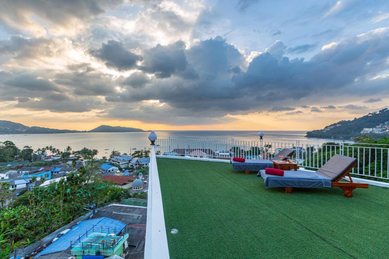 Rossarin Sea View Patong Hotel Eksteriør billede