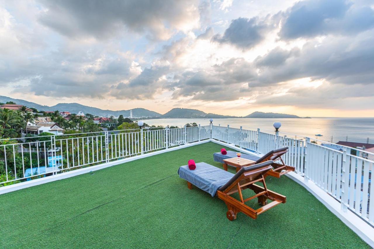 Rossarin Sea View Patong Hotel Eksteriør billede