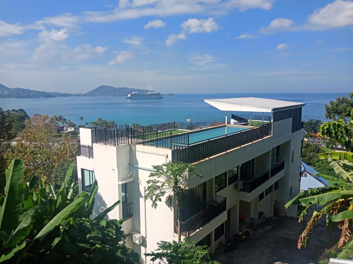 Rossarin Sea View Patong Hotel Eksteriør billede